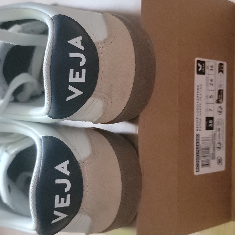 Veja Volley White Nautico Bark Size 7 - Picture 4 of 7